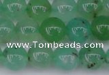 CAU352 15.5 inches 8mm round Australia chrysoprase beads