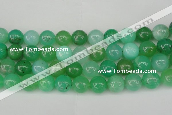 CAU355 15.5 inches 14mm round Australia chrysoprase beads