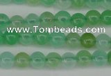 CAU360 15.5 inches 4mm round Australia chrysoprase beads