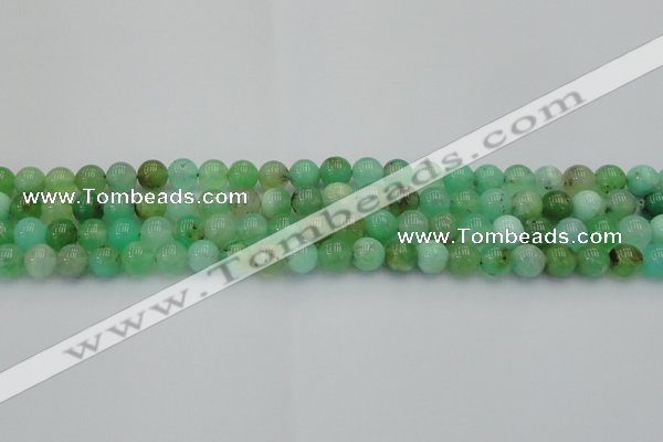 CAU402 15.5 inches 8mm round Australia chrysoprase beads