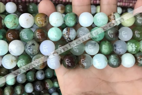 CAU438 15.5 inches 12mm round Australia chrysoprase beads wholesale