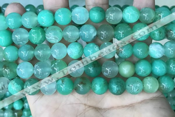 CAU444 15.5 inches 10mm round Australia chrysoprase beads