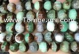 CAU458 15.5 inches 13mm - 14mm round Australia chrysoprase beads