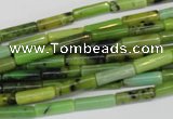 CAU46 15.5 inches 4*13mm tube Australia chrysoprase beads wholesale