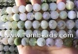 CAU463 15.5 inches 11mm - 12mm round Australia chrysoprase beads