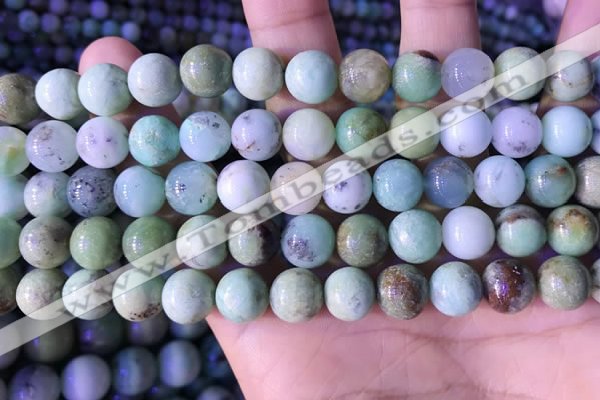 CAU467 15.5 inches 9mm round Australia chrysoprase beads