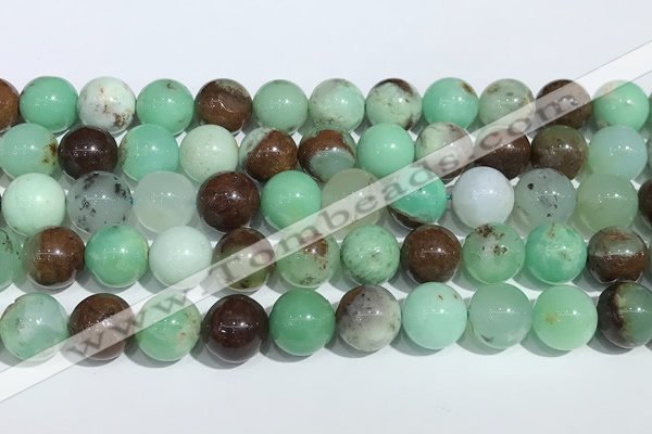 CAU485 15.5 inches 10mm round Australia chrysoprase beads