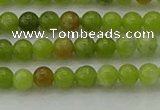 CAU500 15.5 inches 4mm round Chinese chrysoprase beads wholesale