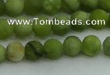 CAU511 15.5 inches 6mm round matte Chinese chrysoprase beads