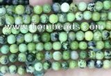 CAU530 15.5 inches 6mm round Chinese chrysoprase beads wholesale