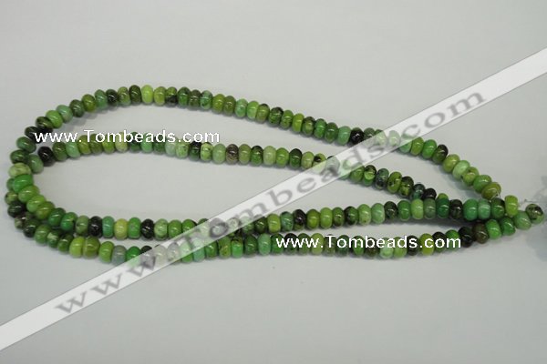 CAU55 15.5 inches 5*8mm rondelle Australia chrysoprase beads