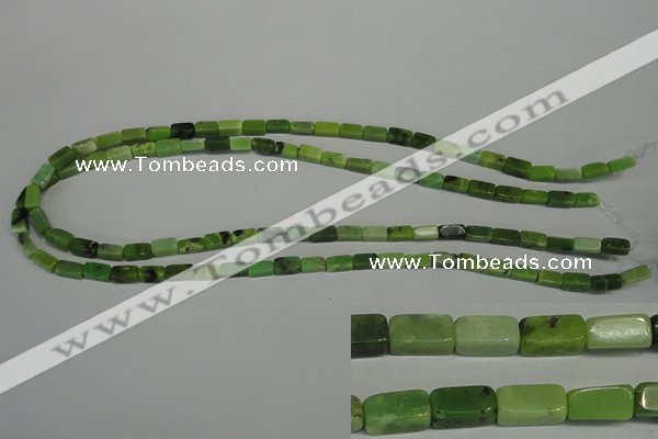 CAU59 15.5 inches 4*8mm cuboid Australia chrysoprase beads