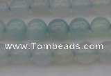 CBC202 15.5 inches 8mm round ocean blue chalcedony beads