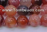 CBC405 15.5 inches 14mm A grade round orange chalcedony beads