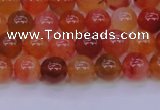 CBC411 15.5 inches 6mm AA grade round orange chalcedony beads