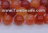 CBC414 15.5 inches 12mm AA grade round orange chalcedony beads