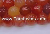 CBC415 15.5 inches 14mm AA grade round orange chalcedony beads