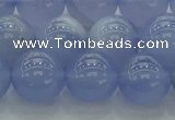 CBC454 15.5 inches 12mm round blue chalcedony beads wholesale