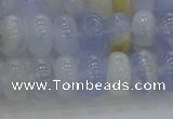 CBC471 15.5 inches 5*8mm rondelle blue chalcedony beads