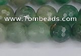 CBC702 15.5 inches 8mm faceted round African green chalcedony beads