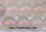 CBC836 15 inches 8mm round pink chalcedony beads