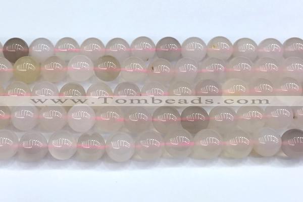 CBC837 15 inches 10mm round pink chalcedony beads
