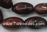 CBD11 15.5 inches 15*25mm rice brecciated jasper gemstone beads