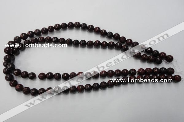 CBD152 15.5 inches 8mm round Chinese brecciated jasper beads