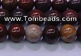 CBD303 15.5 inches 10mm round brecciated jasper beads wholesale