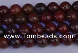 CBD350 15.5 inches 4mm round poppy jasper beads wholesale