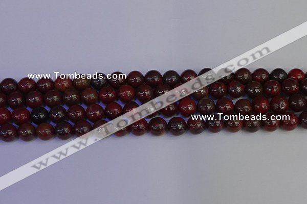 CBD353 15.5 inches 10mm round poppy jasper beads wholesale