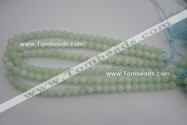 CBE03 15.5 inches 8mm round beryl gemstone beads wholesale