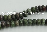 CBG03 15.5 inches 5*8mm rondelle bronze green gemstone beads