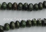 CBG04 15.5 inches 6*10mm rondelle bronze green gemstone beads