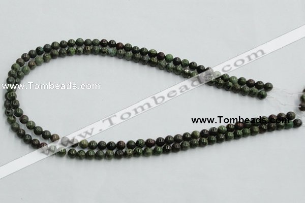 CBG22 15.5 inches 4mm round bronze green gemstone beads wholesale