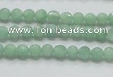 CBJ05 15.5 inches 6mm faceted round jade beads wholesale