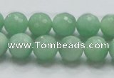 CBJ08 15.5 inches 12mm faceted round jade beads wholesale