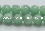 CBJ08 15.5 inches 12mm faceted round jade beads wholesale