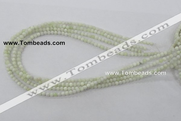 CBJ201 15.5 inches 4mm round butter jade beads wholesale