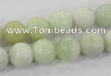 CBJ205 15.5 inches 12mm round butter jade beads wholesale