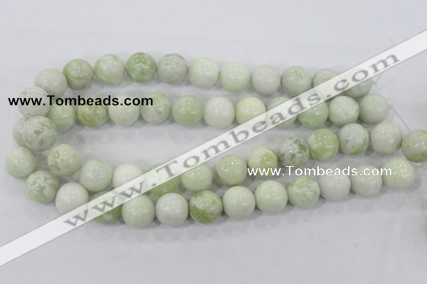 CBJ207 15.5 inches 16mm round butter jade beads wholesale