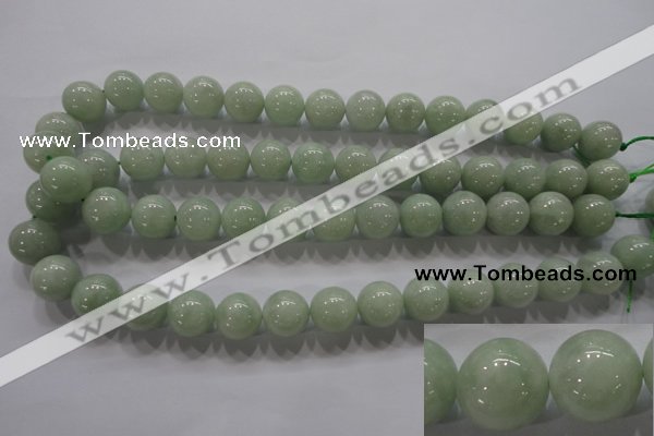 CBJ312 15.5 inches 14mm round A grade natural jade beads