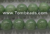 CBJ329 15.5 inches 12mm round AA grade natural jade beads