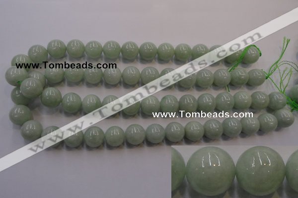 CBJ405 15.5 inches 14mm round natural jade beads wholesale