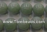 CBJ406 15.5 inches 16mm round natural jade beads wholesale