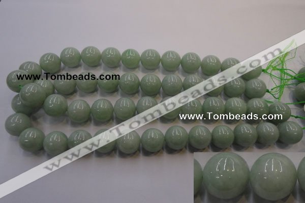 CBJ406 15.5 inches 16mm round natural jade beads wholesale