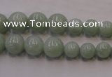 CBJ409 15.5 inches 6mm - 12mm round natural jade beads wholesale