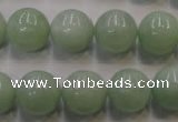 CBJ415 15.5 inches 14mm round natural jade beads wholesale