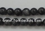 CBJ502 15.5 inches 6mm round black jade beads wholesale