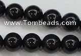 CBJ554 15.5 inches 10mm round Russian black jade beads wholesale